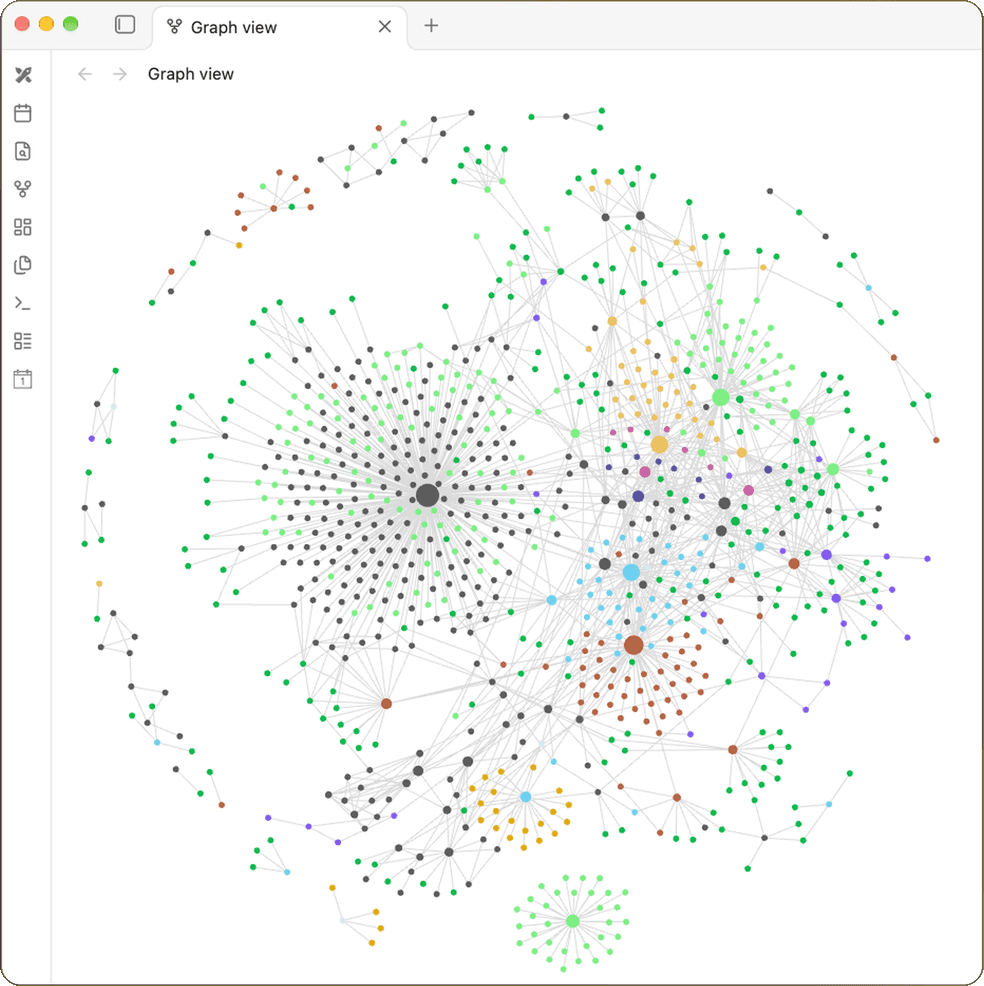 Second Brain OS interface